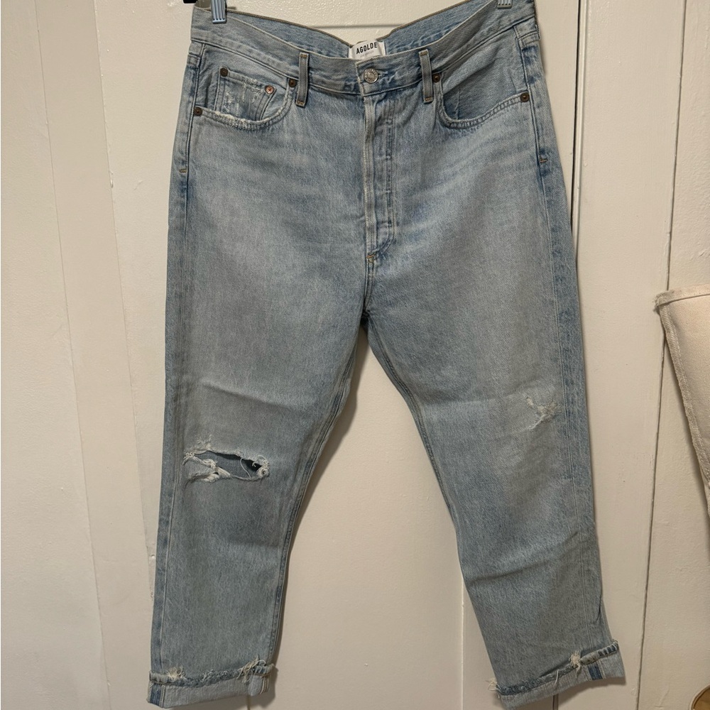 Agolde Riley 100% cotton jeans